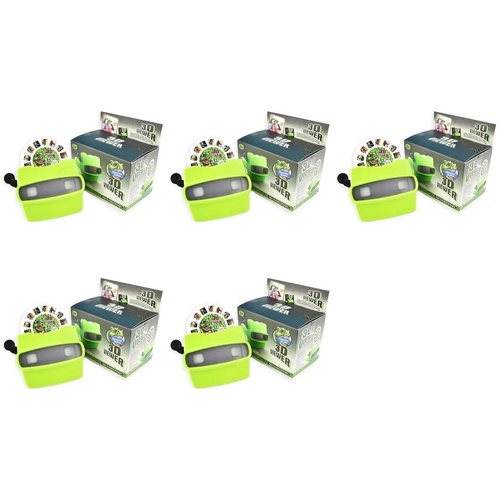 3D Viewer Dinosaur Theme with Picture Reel Pack of 5