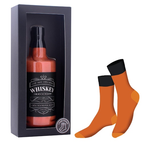 Whiskey Socks Novelty Bottle Design