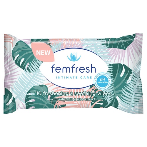 Femfresh Pocket Wipes 10 Wipes x 36