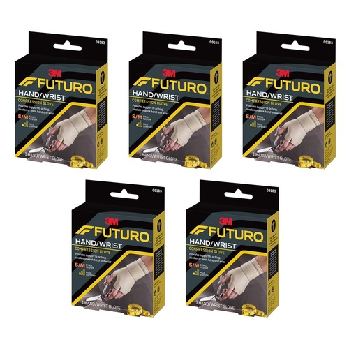Futuro Compression Glove Small/Medium Pack of 5