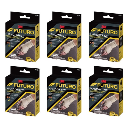 Futuro Compression Glove Small/Medium Pack of 6
