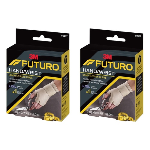 Futuro Compression Glove Large/Extra Large Pack of 2