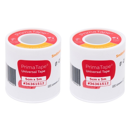 Primatape Universal Tape 5cm x 5cm Pack of 2
