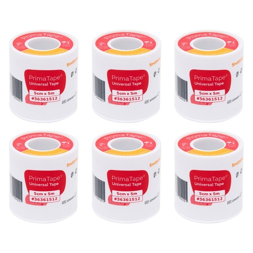 Primatape Universal Tape 5cm x 5cm Pack of 6