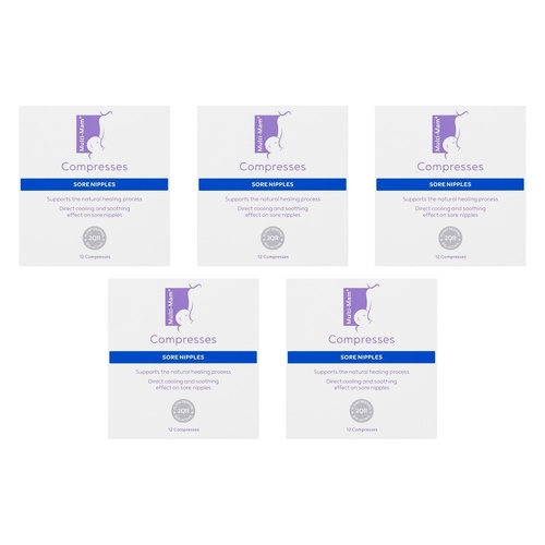 Multi-Mam Compresses 12 Pack Bundle of 5
