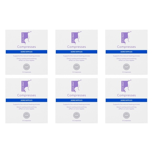 Multi-Mam Compresses 12 Pack Bundle of 6