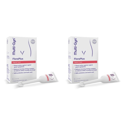Multigyn FloraPlus Vaginal Gel 5 x 5mL Pack of 2