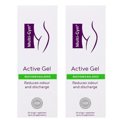 Multigyn Active Gel 50mL Pack of 2