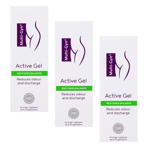 Multigyn Active Gel 50mL Pack of 3