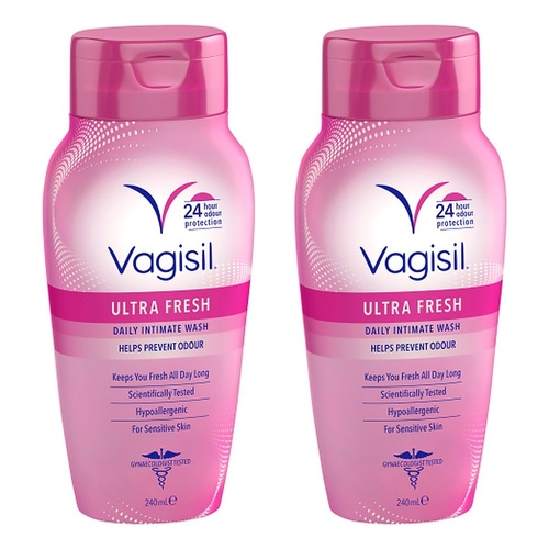 Vagisil Ultra Fresh Intimate Wash 240mL Pack of 2
