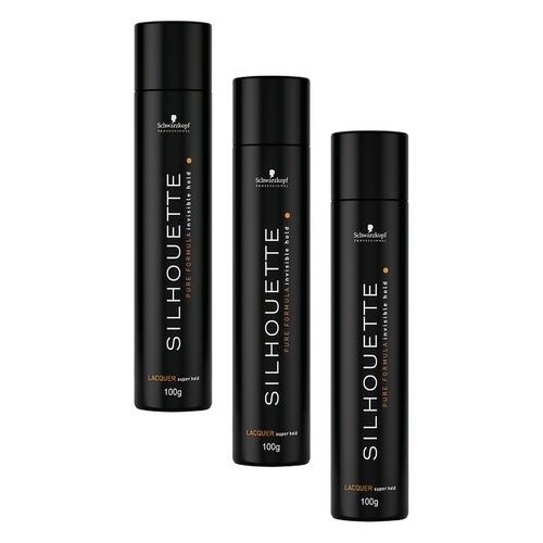 Schwarzkopf Professional Super Hold Lacquer 100g Pack of 3