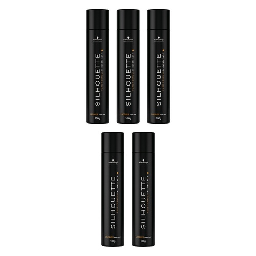 Schwarzkopf Professional Super Hold Lacquer 100g Pack of 5