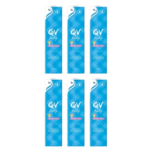 Ego QV Baby Barrier Cream 125g Pack of 6