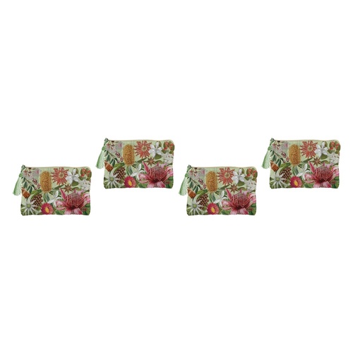 La La Land Comforter Pouch Botanical Beauty 22.5 x 15 x 0.5cm Pack of 4