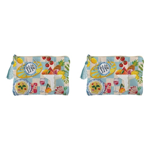 La La Land Comforter Pouch Coaster Breeze 22.5 x 15 x 0.5cm Pack of 2