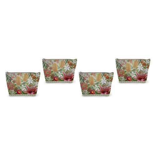 LA LA LAND Holiday Pouch Botanical Beauty 23 x 29 x 1cm Pack of 4