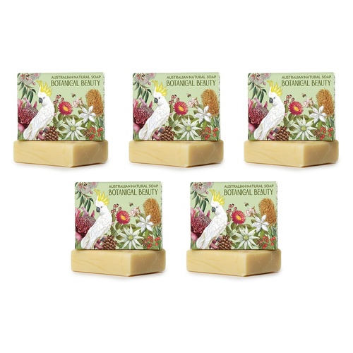 LA LA LAND Australian Natural Soap Botanical Beauty Pack of 5