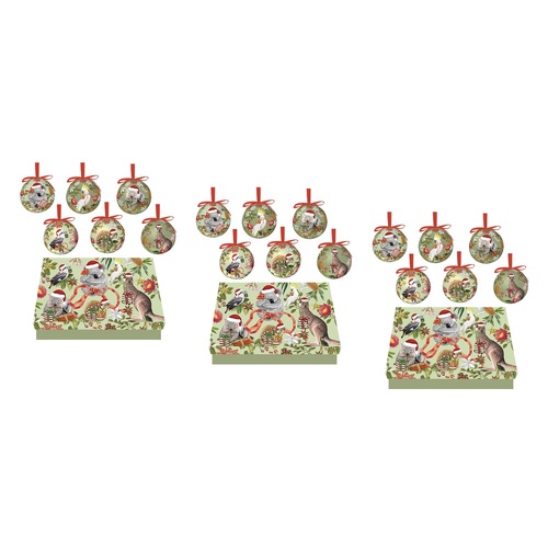 LA LA LAND Bauble Box Set Botanical Beauty Pack of 3