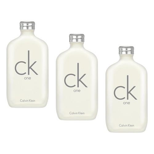Calvin Klein One EDT 200mL Pack of 3