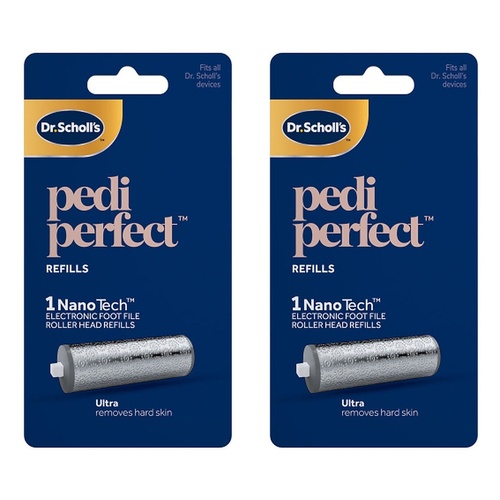 Scholl Pedi Perfect Nano Tech Ultra Refill Pack of 2