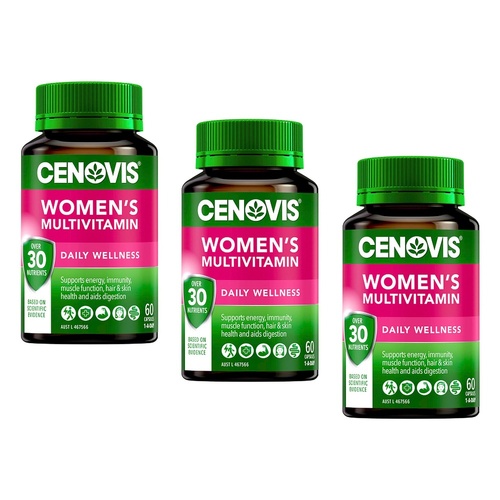 Cenovis Women's Multivitamin 60 Capsules Pack of 3