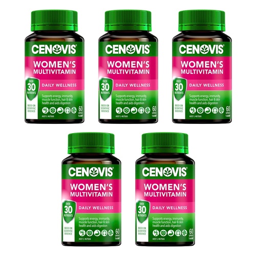 Cenovis Women's Multivitamin 60 Capsules Pack of 5