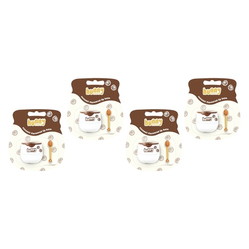 Hunny Simply Lip Balm Coconut 5.5g x 6 Bundle of 4