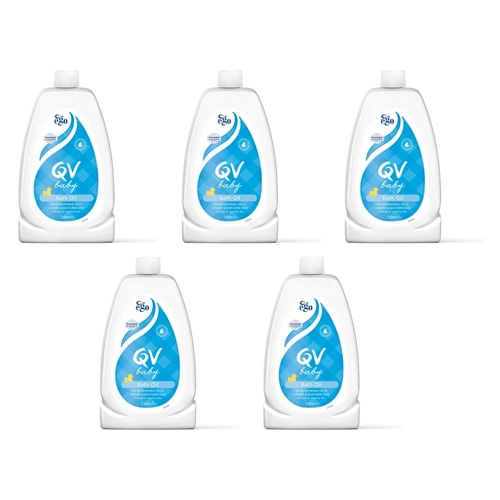 Ego QV Baby Bath Oil 1L Pack of 5