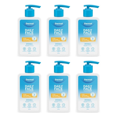 Dermal Therapy Daily Face Cleanser 175mL Pack of 6