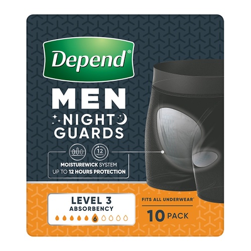 Depend Guard Level 3 Men 10 Pack x 2