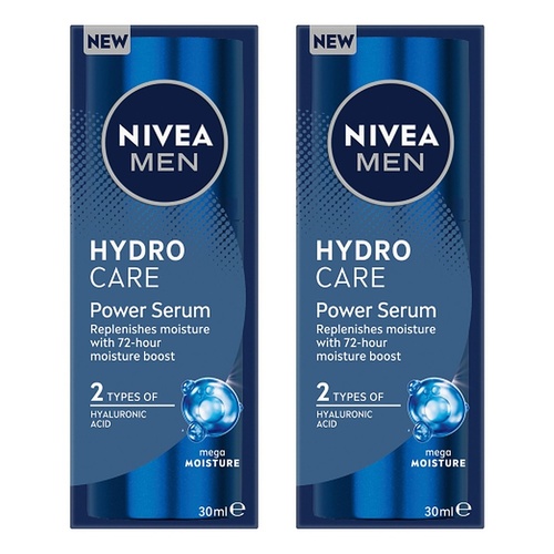 NIVEA Men Hydro Care Power Serum 30mL Pack of 2