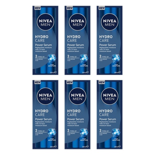 NIVEA Men Hydro Care Power Serum 30mL Pack of 6