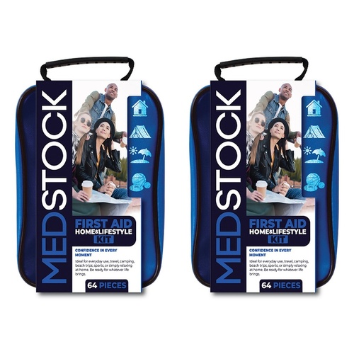 Medstock First Aid Kit Home & Lifestyle Pack of 2