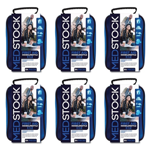 Medstock First Aid Kit Home & Lifestyle Pack of 6