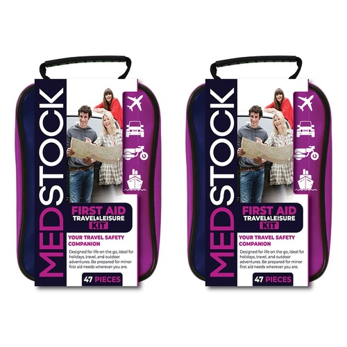 Medstock First Aid Kit Travel & Leisure Pack of 2