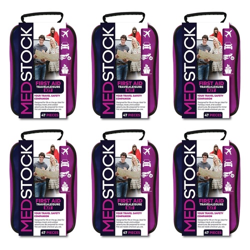 Medstock First Aid Kit Travel & Leisure Pack of 6