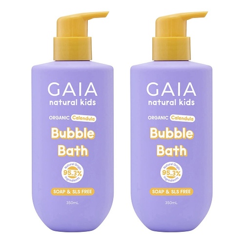 GAIA Natural Kids Bubble Bath 350mL Pack of 2
