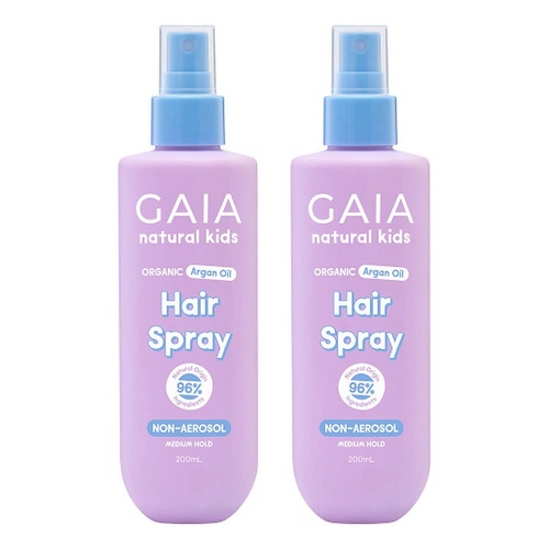 GAIA Natural Kids Hair Spray 200mL Pack of 2