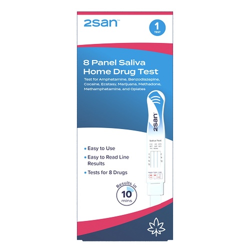 2San 8 Panel Saliva Home Drug Test