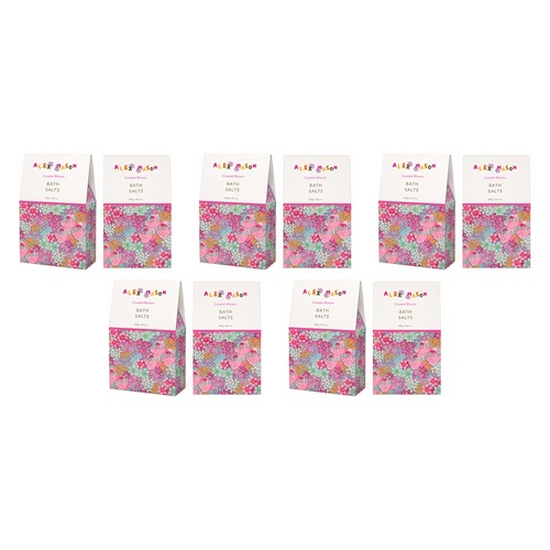 Alex Mason Bath Salts Floral 800g Pack of 5