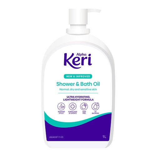 Alpha Keri Hydrating Shower & Body Oil 1L