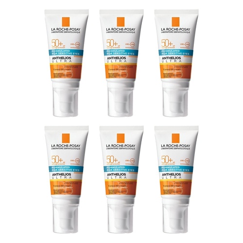 La Roche-Posay Anthelios Ultra Tinted BB Cream SPF50+ 50mL Pack of 6