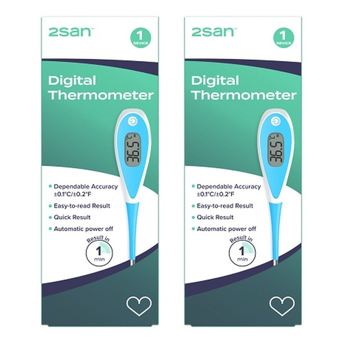 2San Digital Thermometer MT-801 Pack of 2