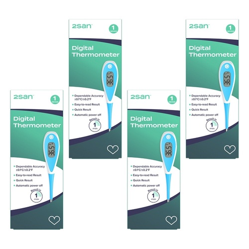 2San Digital Thermometer MT-801 Pack of 4