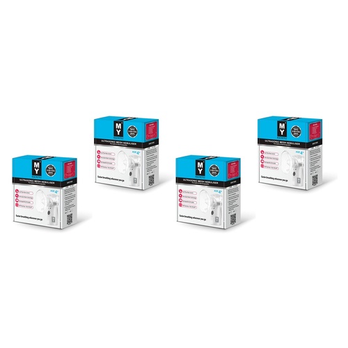 MY Ultrasonic Rechargeable Nebuliser Pack of 4