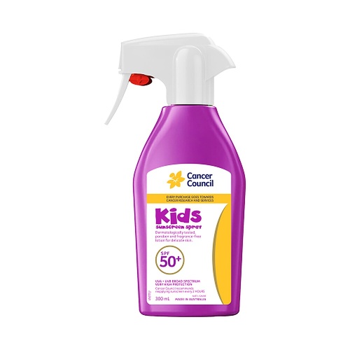 Cancer Council Kids Sunscreen Spray SPF 50+ 300mL