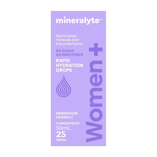 Mineralyte Women+ Concentrate Drops 50mL