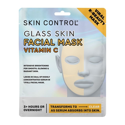 Skin Control Glass Skin Facial Mask Vitamin C x 12