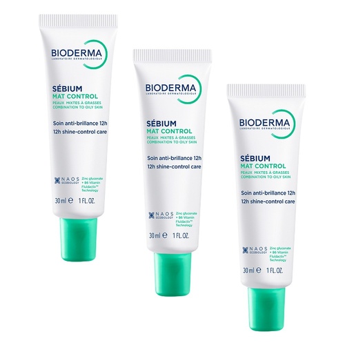 Bioderma Sébium Mat Control 30mL Pack of 3