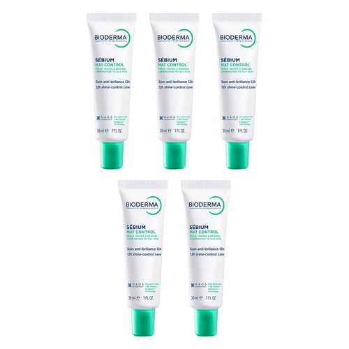 Bioderma Sébium Mat Control 30mL Pack of 5